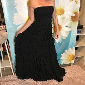 White House black market strapless size 4